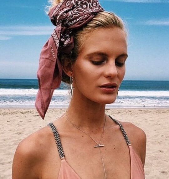 Complementos de pelo para la playa - Susana Campos Estilistas