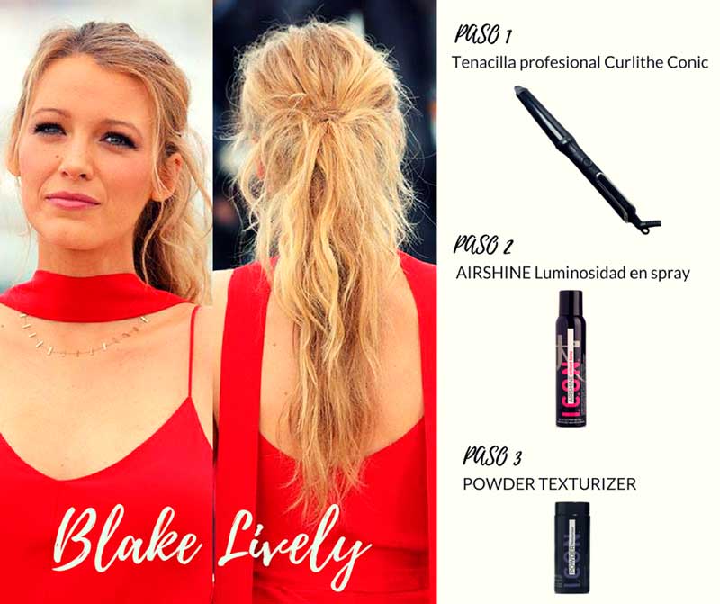 Blake Lively peinado