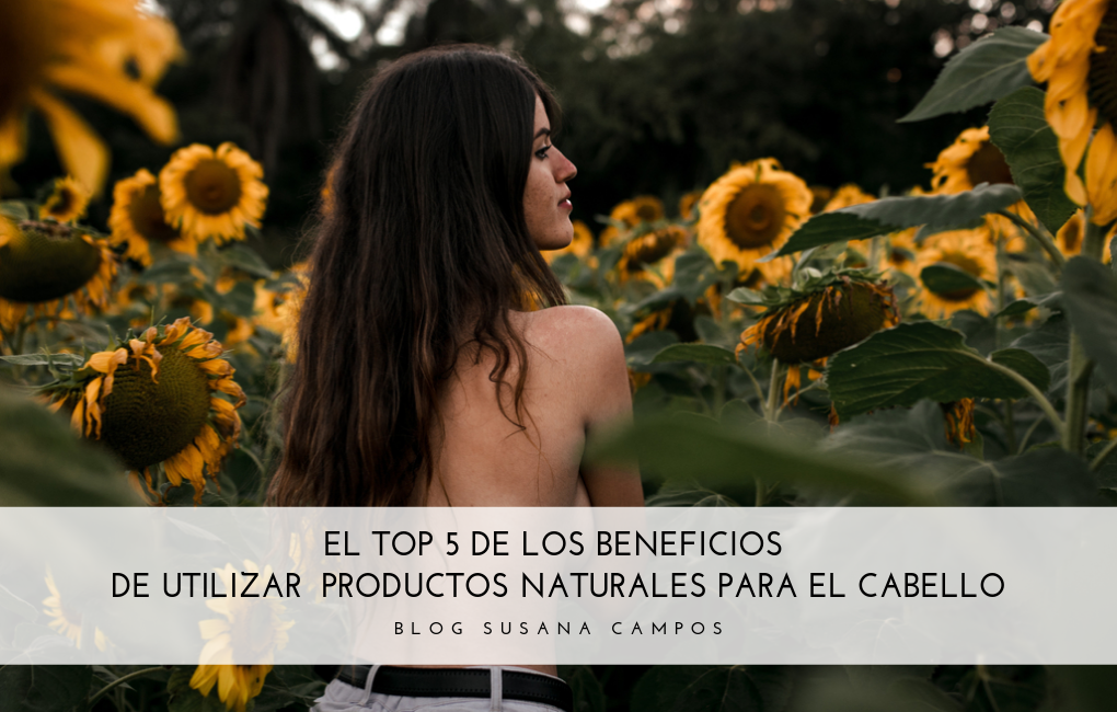 EL TOP 5 DE LOS BENEFICIOS DE UTILIZAR PRODUCTOS NATURALES PARA EL CABELLO