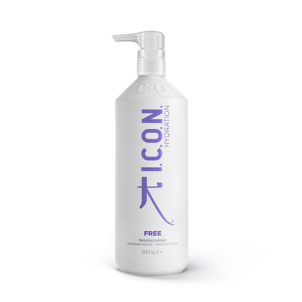 ICON Free Acondicionador Hidratante Familiar Acondicionador hidratante para cabello suelto y con brillo