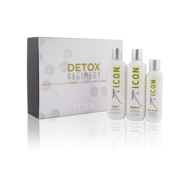 ICON caida del cabello cabello sano pack detox
