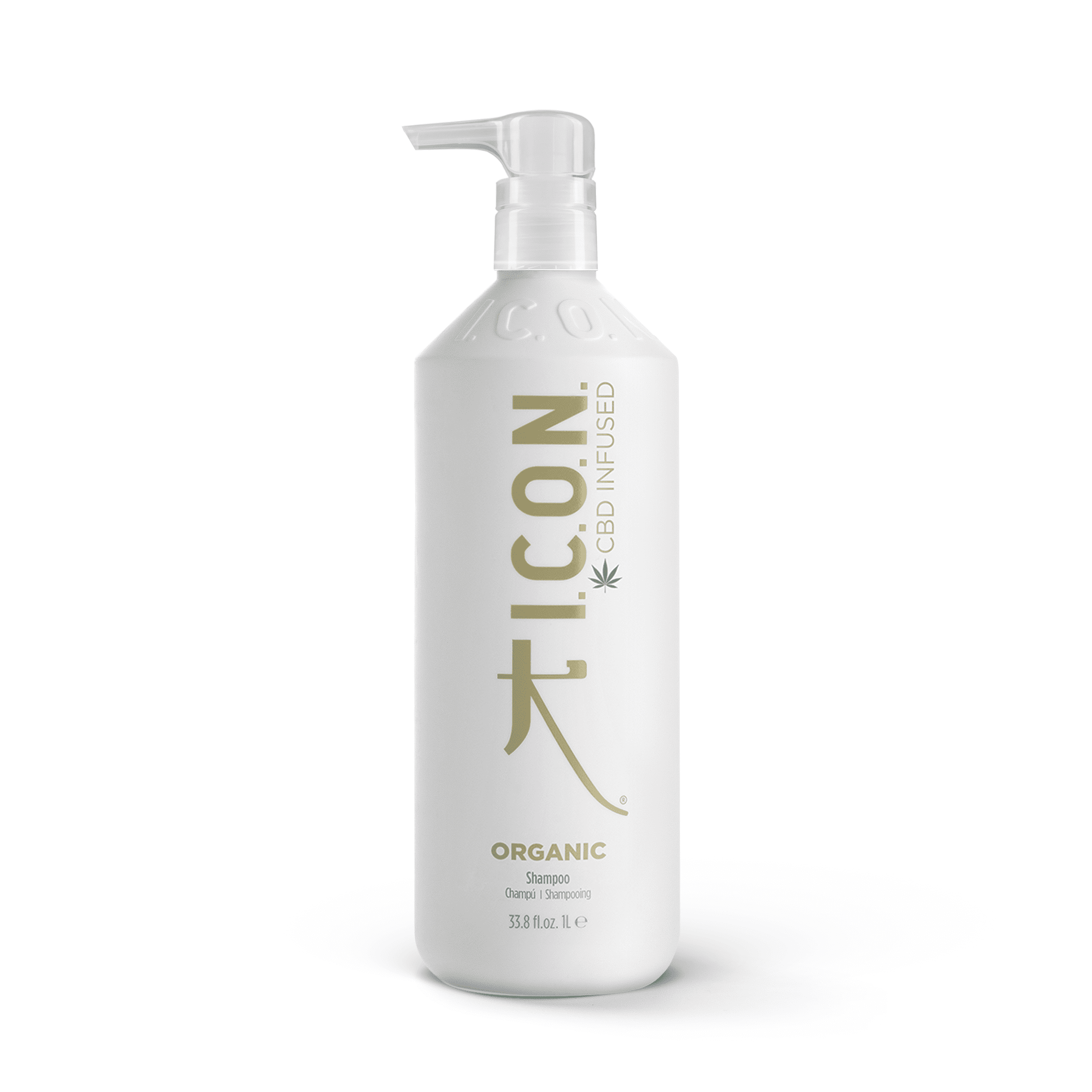 ICON CHAMPU ORGANIC LITRO CON CBD champu tratamiento vegano con CBD