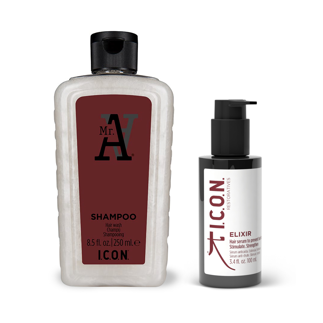 Tratamiento caída champú y serum tratamiento caída del cabello