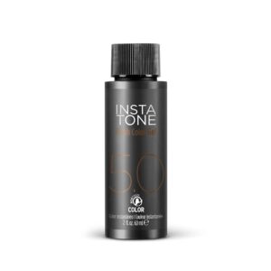 Un reflejo de color con base de gel que cambia tu tono sin interferir con su base natural, este demi color nos permite conseguir tanto tonos fríos como tonos cálidos. INSTA TONE es como usar un filtro de IG, añade intensidad y brillo. Actúa en la superficie de la cutícula y también deja una sensación de cabello con cuerpo, un color perfecto y brillo intenso. Siguiendo fiel a nuestro concepto de un color libre de Amoniaco y PPD, esta fórmula innovadora está enriquecida con Squalene natural y sostenible, usado normalmente en el cuidado de la piel por sus propiedades protectoras. El Squalene, un componente derivado de la caña de azúcar, regenera la película hidrolípida del cabello durante la coloración. De este modo, se mantiene el nivel adecuado de agua que el cabello necesita para una hidratación y un brillo óptimos.